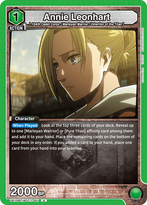 UE10BT/AOT-1-051 Annie Leonhart