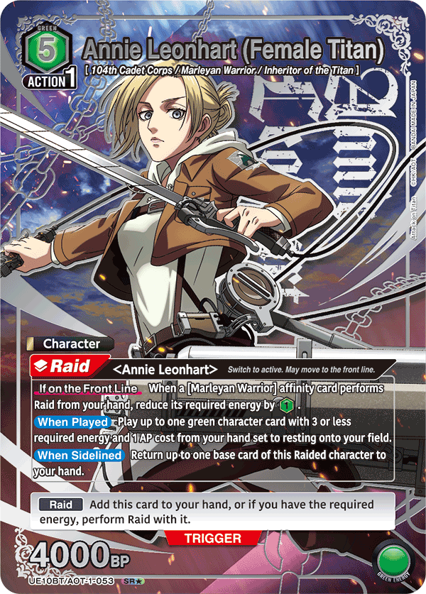 UE10BT/AOT-1-053 Annie Leonhart (Female Titan)