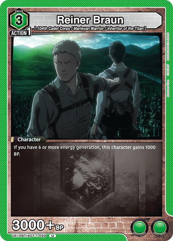 UE10BT/AOT-1-059 Reiner Braun