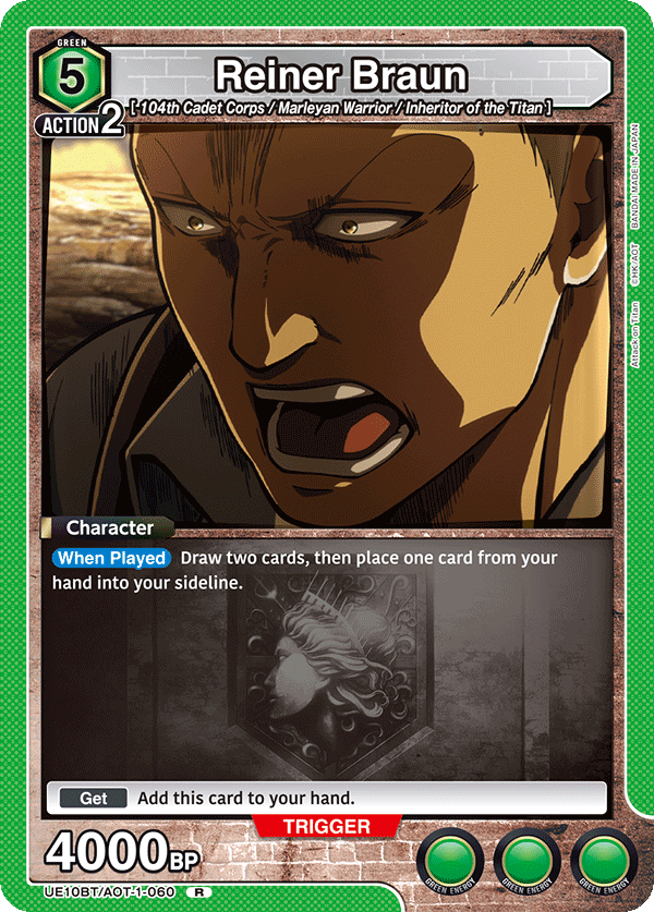 UE10BT/AOT-1-060 Reiner Braun