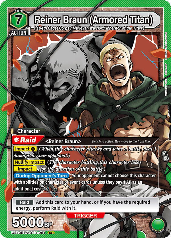 UE10BT/AOT-1-061 Reiner Braun (Armored Titan)