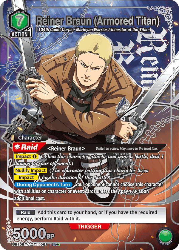 UE10BT/AOT-1-061 Reiner Braun (Armored Titan)