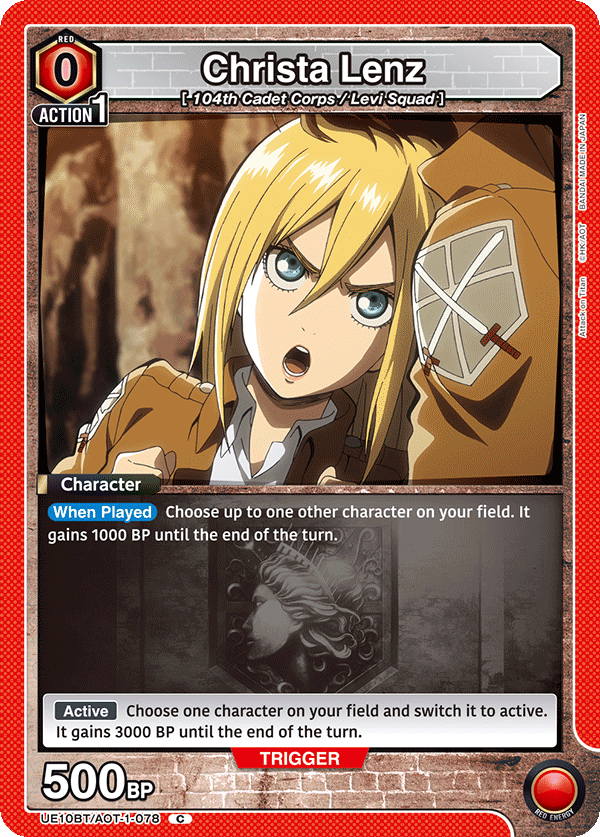 UE10BT/AOT-1-078 Christa Lenz