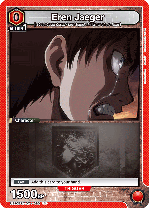 UE10BT/AOT-1-090 Eren Jaeger