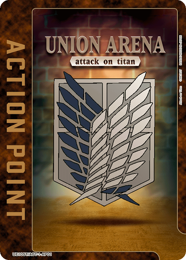 UE10BT/AOT-1-AP01 Action Point Card(Attack on Titan)