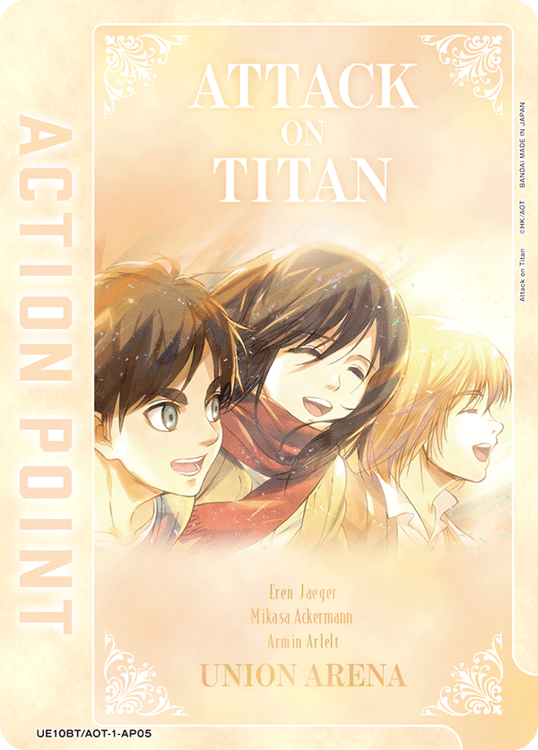 UE10BT/AOT-1-AP06 Action Point Card(Attack on Titan)