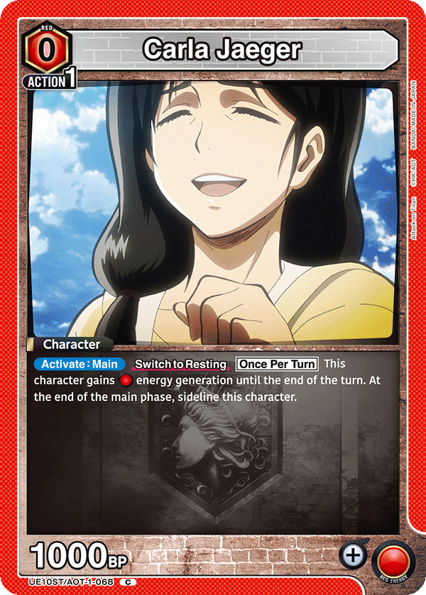 UE10ST/AOT-1-068 Carla Jaeger