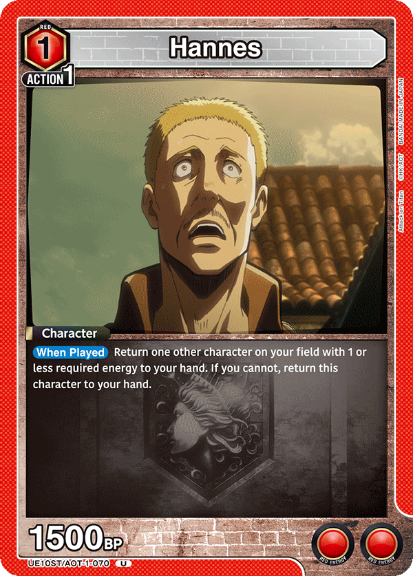 UE10ST/AOT-1-070 Hannes