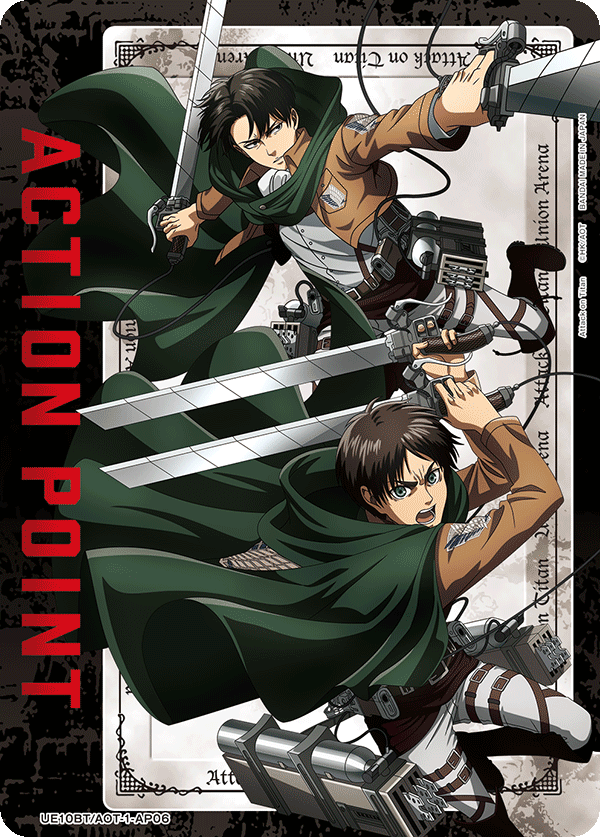 UE10ST/AOT-1-AP01 Action Point Card(Attack on Titan)