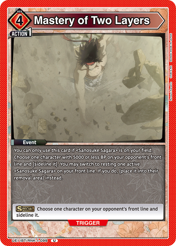UE11BT/RNK-1-099 Mastery of Two Layers