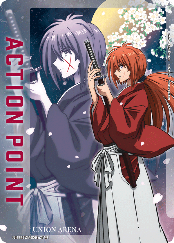 UE11ST/RNK-1-AP01 Action Point Card(Rurouni Kenshin)