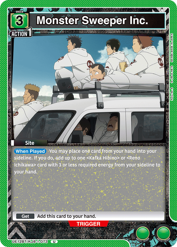 UE12BT/KJ8-1-073 Monster Sweeper Inc.