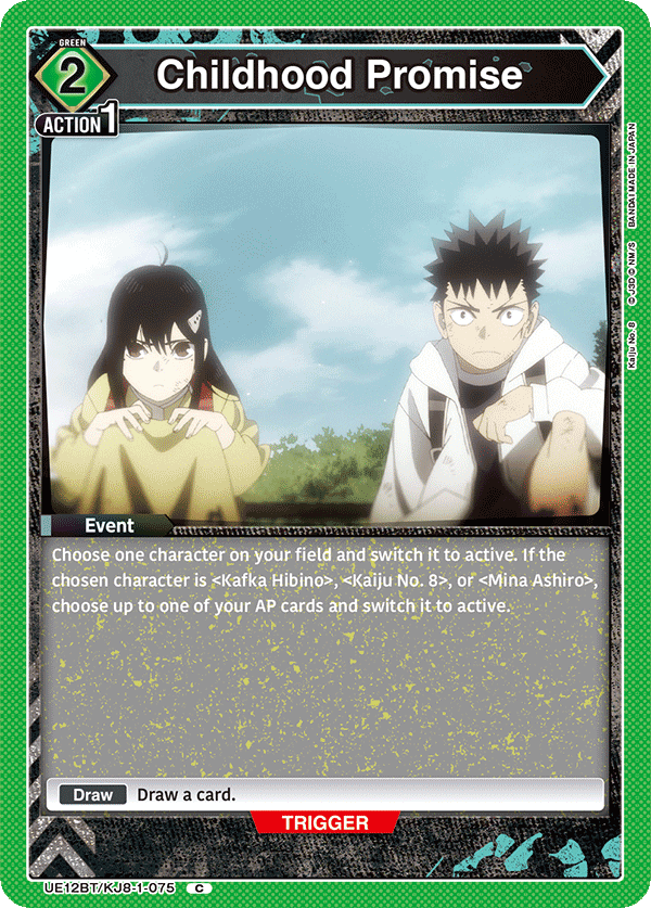 UE12BT/KJ8-1-075 Childhood Promise