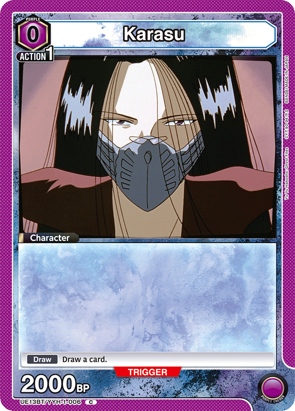 UE13BT/YYH-1-006 Karasu