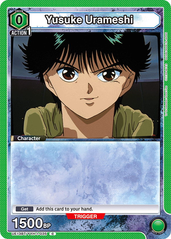 UE13BT/YYH-1-035 Yusuke Urameshi
