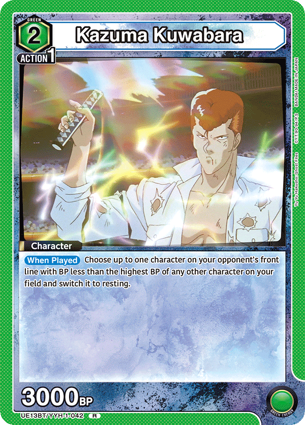 UE13BT/YYH-1-042 Kazuma Kuwabara
