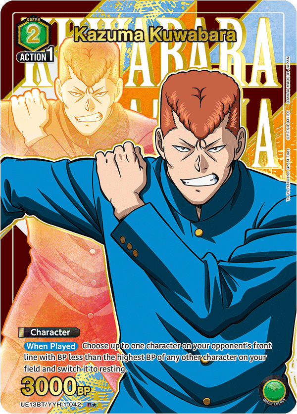 UE13BT/YYH-1-042 Kazuma Kuwabara