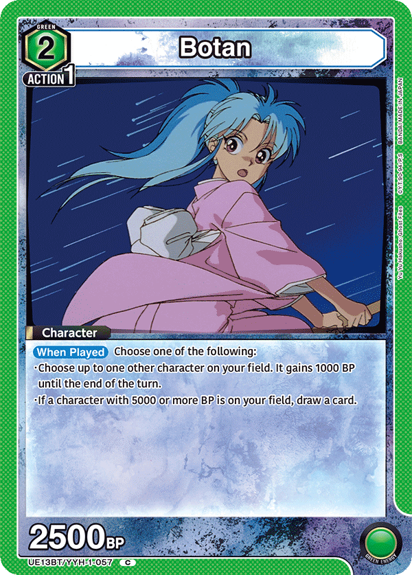 UE13BT/YYH-1-057 Botan