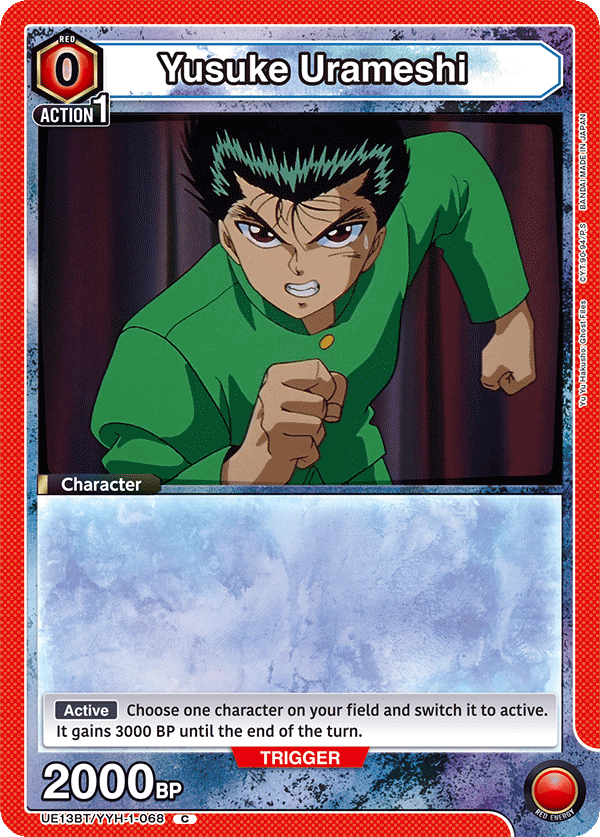 UE13BT/YYH-1-068 Yusuke Urameshi