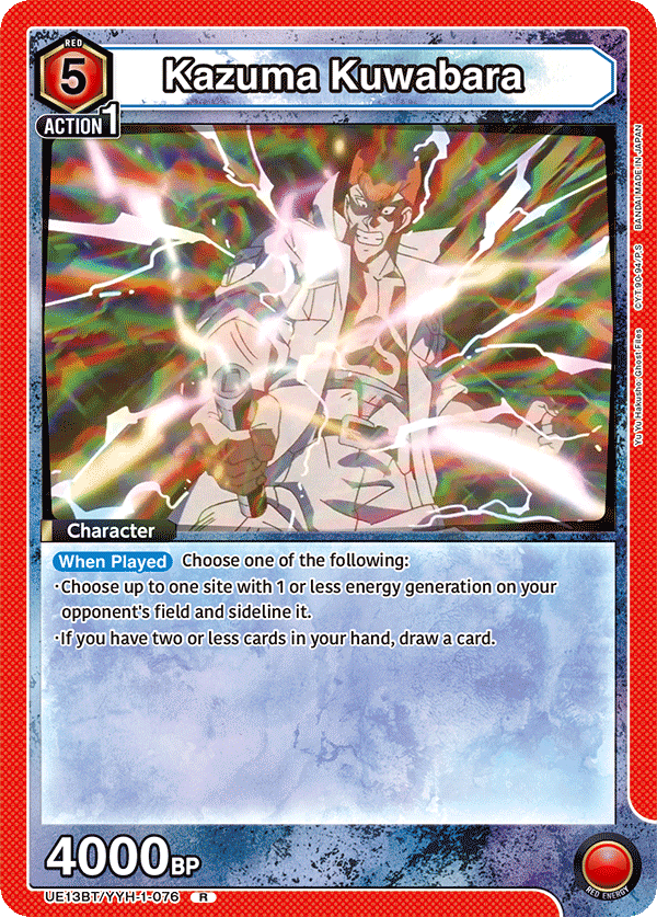 UE13BT/YYH-1-076 Kazuma Kuwabara