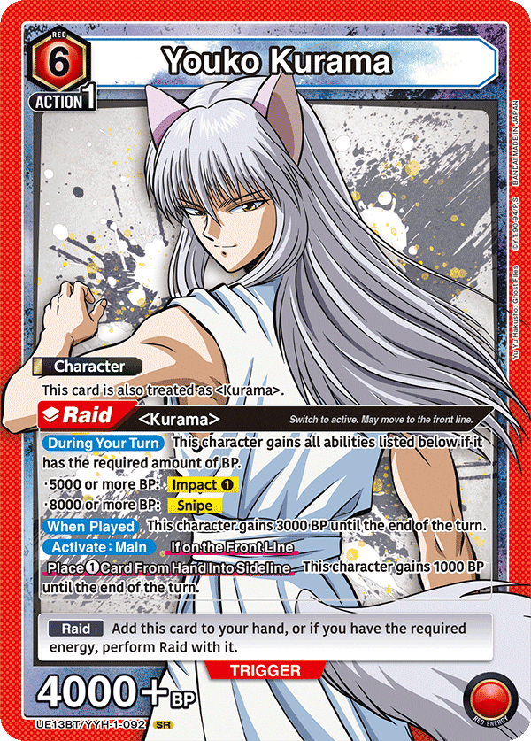 UE13BT/YYH-1-092 Youko Kurama