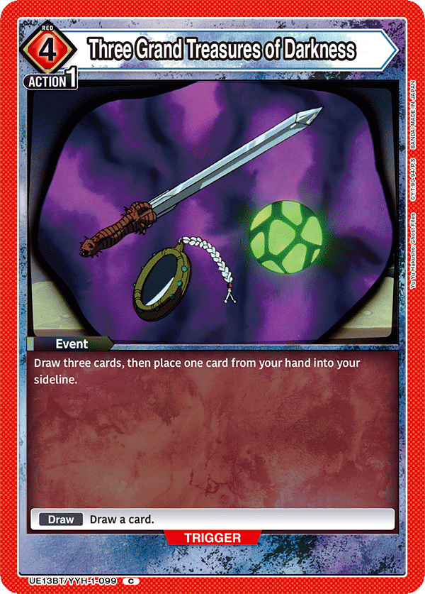 UE13BT/YYH-1-099 Three Grand Treasures of Darkness