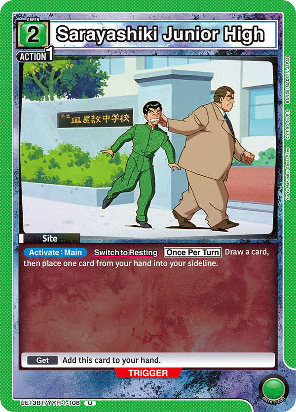 UE13BT/YYH-1-108 Sarayashiki Junior High