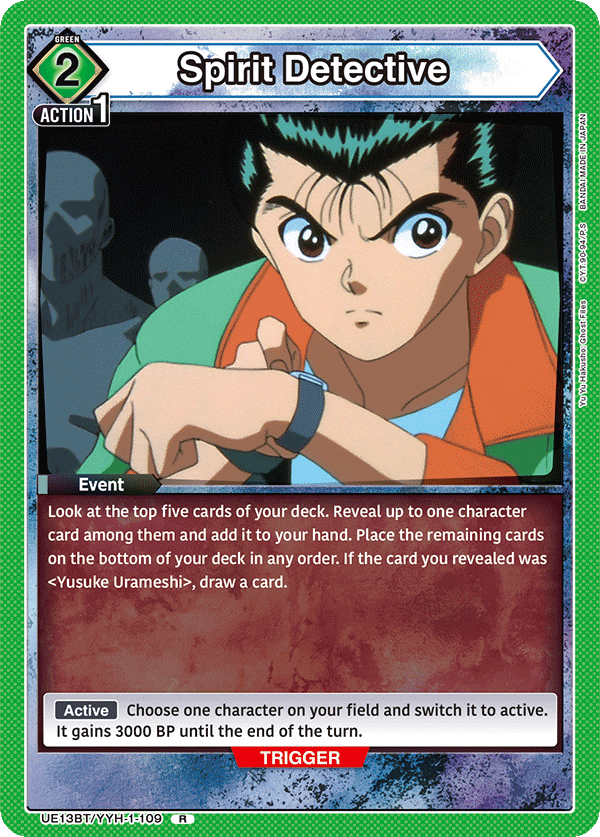UE13BT/YYH-1-109 Spirit Detective
