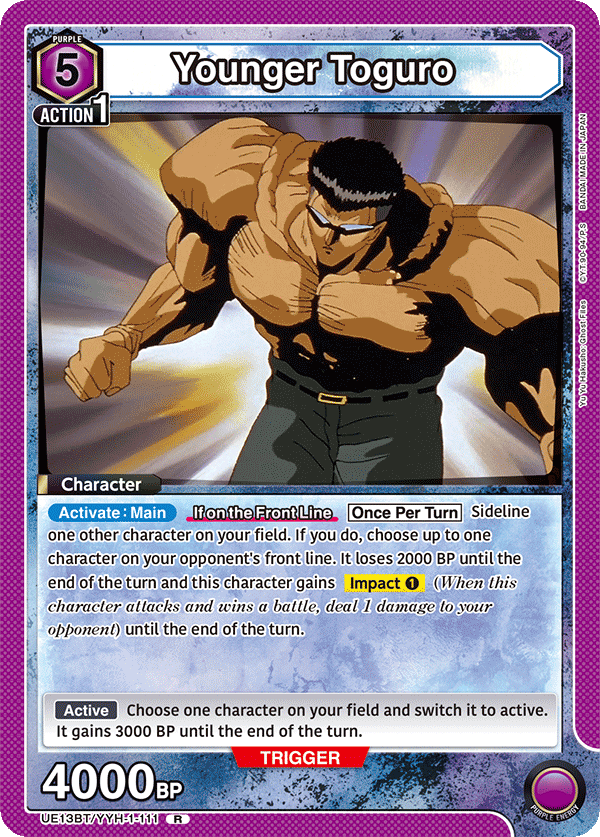 UE13BT/YYH-1-111 Younger Toguro