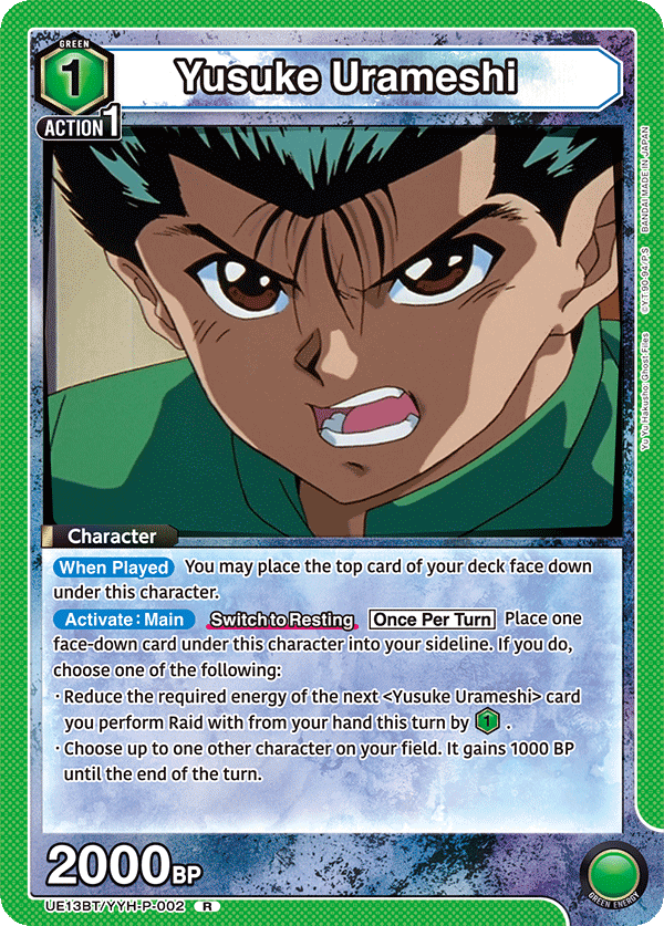 UE13BT/YYH-P-002 Yusuke Urameshi