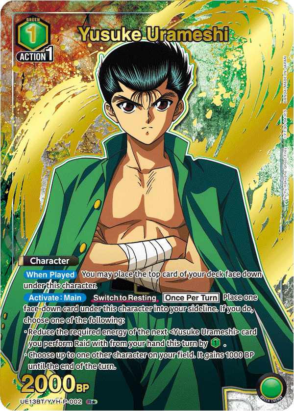 UE13BT/YYH-P-002 Yusuke Urameshi