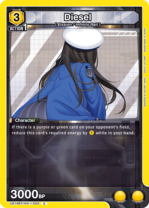 UE14BT/NIK-1-003 Diesel