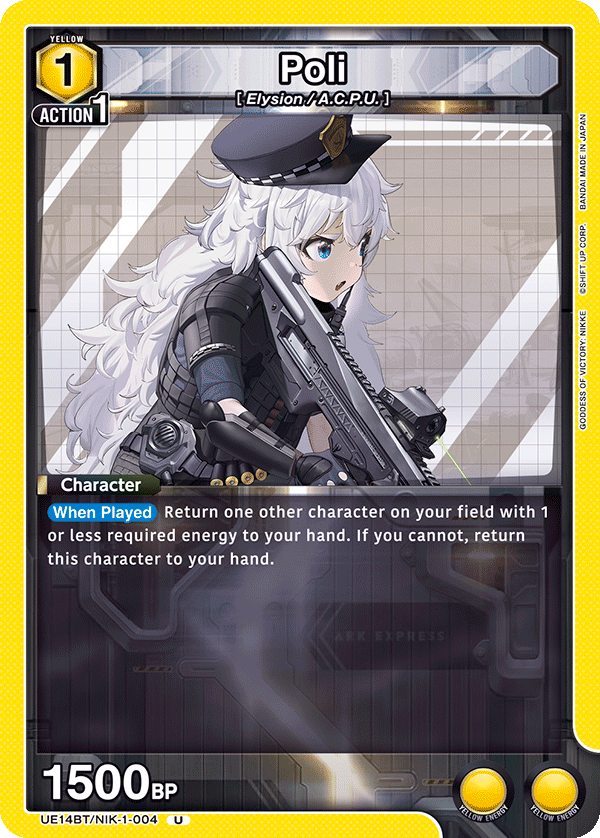 UE14BT/NIK-1-004 Poli