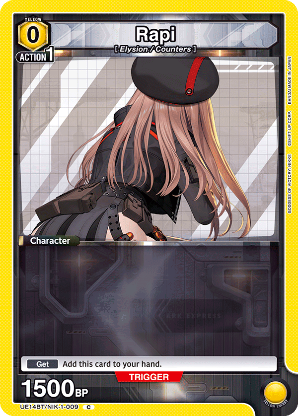 UE14BT/NIK-1-009 Rapi