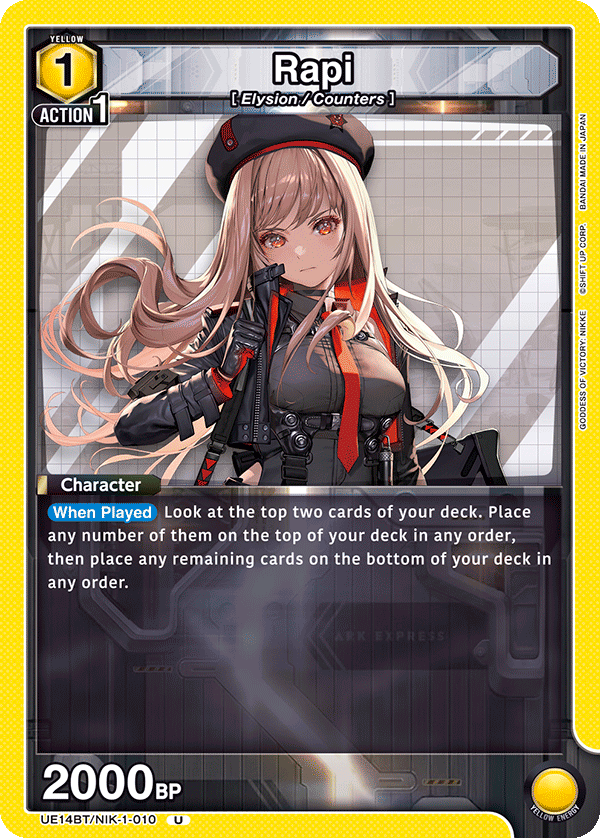 UE14BT/NIK-1-010 Rapi