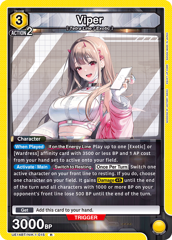 UE14BT/NIK-1-015 Viper