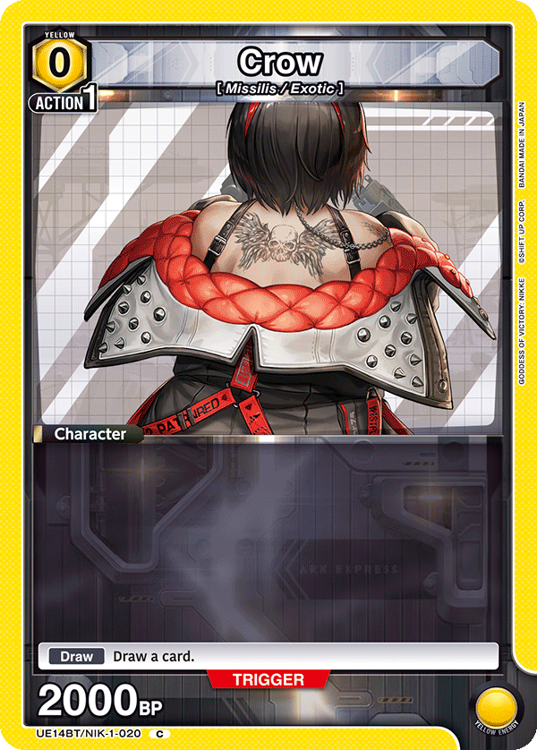 UE14BT/NIK-1-020 Crow