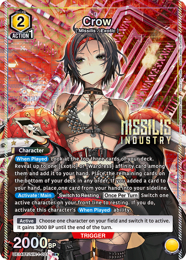 UE14BT/NIK-1-021 Crow