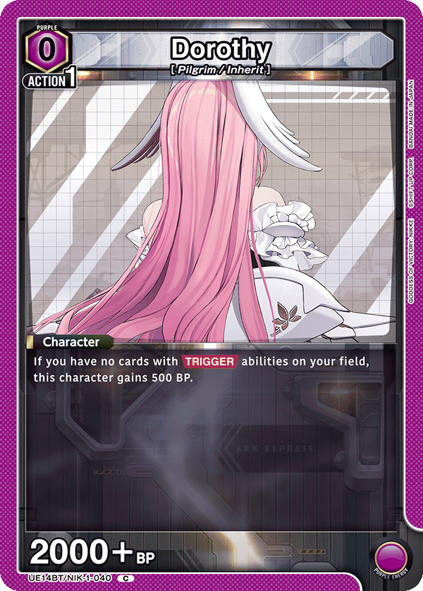 UE14BT/NIK-1-040 Dorothy