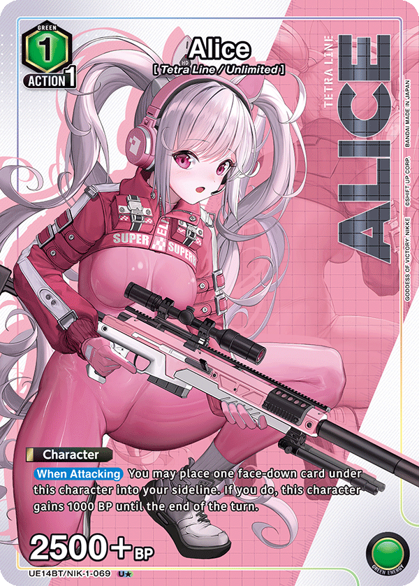 UE14BT/NIK-1-069 Alice