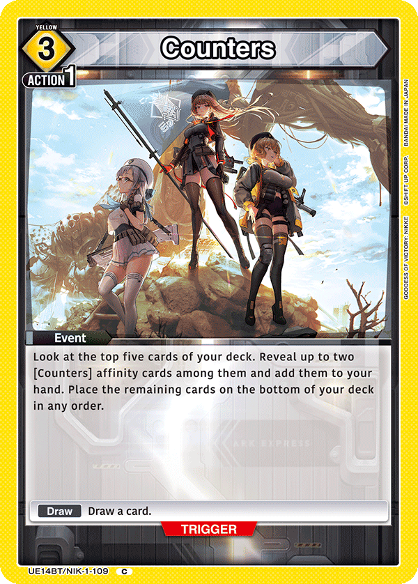 UE14BT/NIK-1-109 Counters