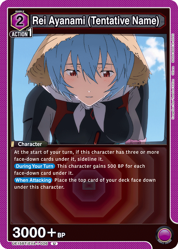 UE15BT/EVA-1-026 Rei Ayanami (Tentative Name)
