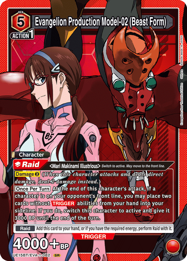 UE15BT/EVA-1-082 Evangelion Production Model-02 (Beast Form)