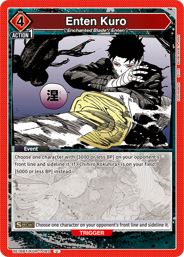 UE16BT/KGR-1-082 Enten Kuro