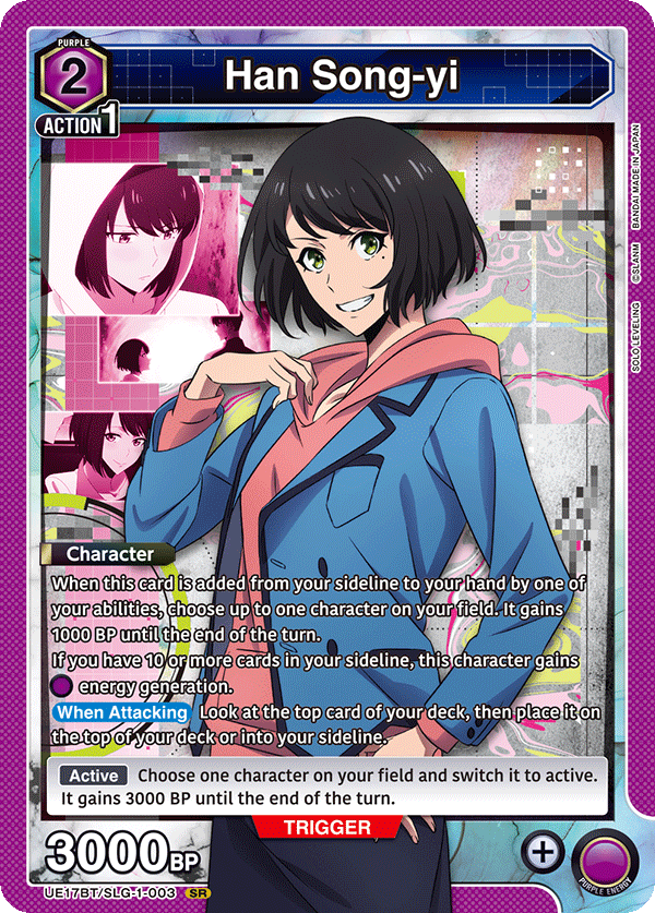 UE17BT/SLG-1-003 Han Song-yi