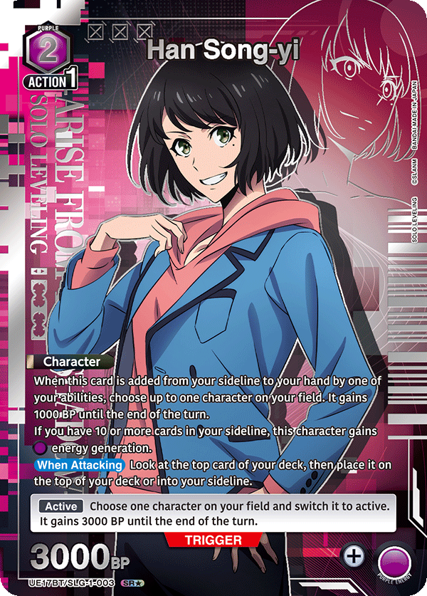 UE17BT/SLG-1-003 Han Song-yi