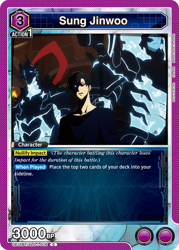 UE17BT/SLG-1-016 Sung Jinwoo