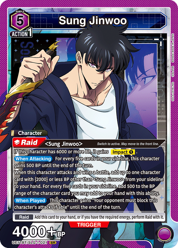 UE17BT/SLG-1-021 Sung Jinwoo