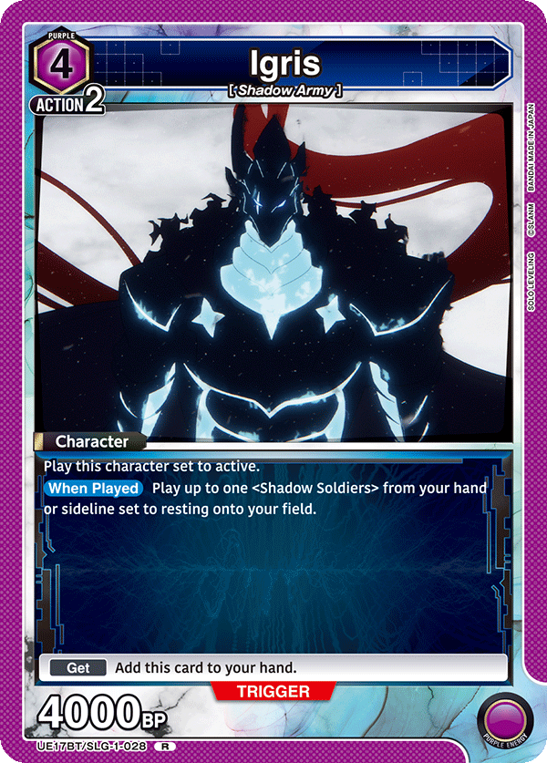 UE17BT/SLG-1-028 Igris