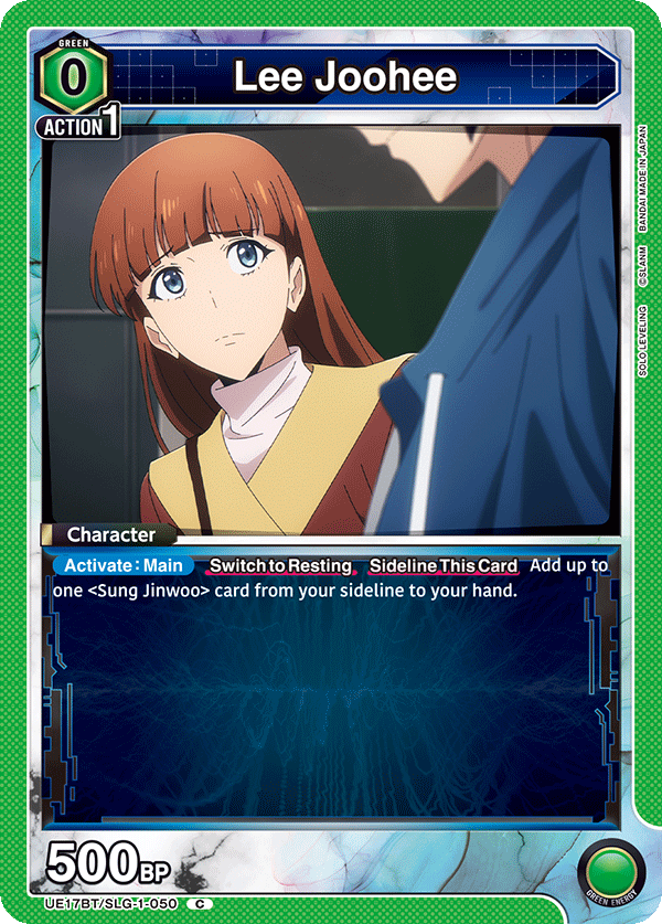 UE17BT/SLG-1-050 Lee Joohee